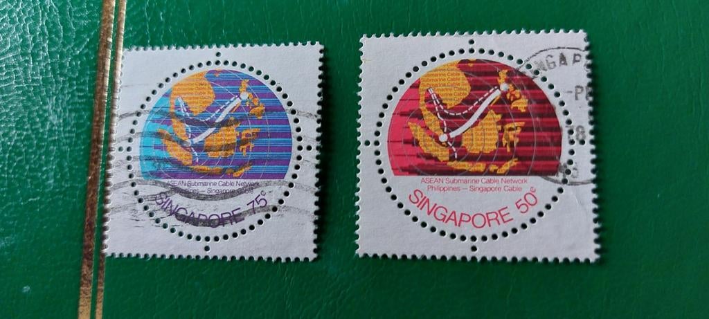 Singapore, Ophalen of Verzenden, Gestempeld, Zuidoost-Azië