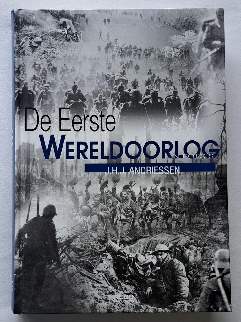 De eerste Wereldoorlog in foto's -Andriessen - 2.75 kg, Verzenden, Nieuw, J.H.J. Andriessen, Voor 1940