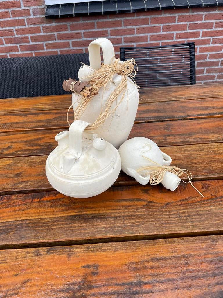 kruikenset roomwit, Ophalen of Verzenden, Zo goed als nieuw