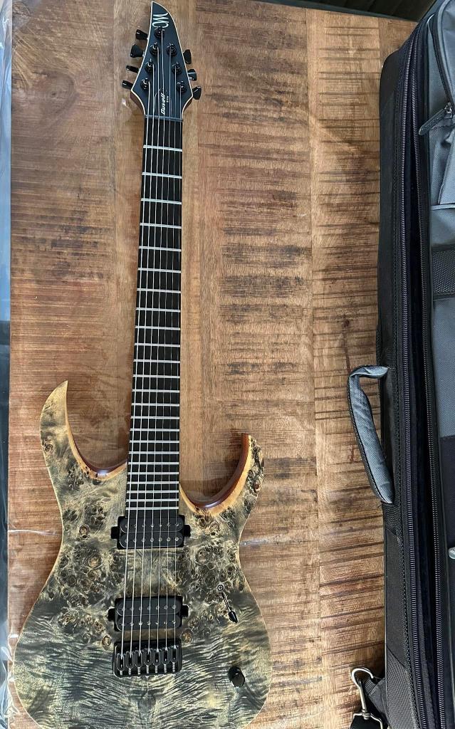 Mayones Duvell Elite 7, Ophalen, Zo goed als nieuw, Solid body, Overige merken