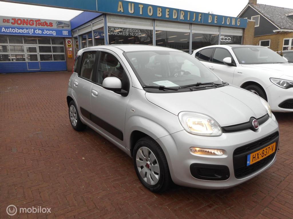 Fiat Panda TwinAir Turbo 80 Lounge AUTOMAAT+METALLIC LAK+RES, Auto's, Fiat, Euro 6, Panda, Start-stop-systeem, Origineel Nederlands
