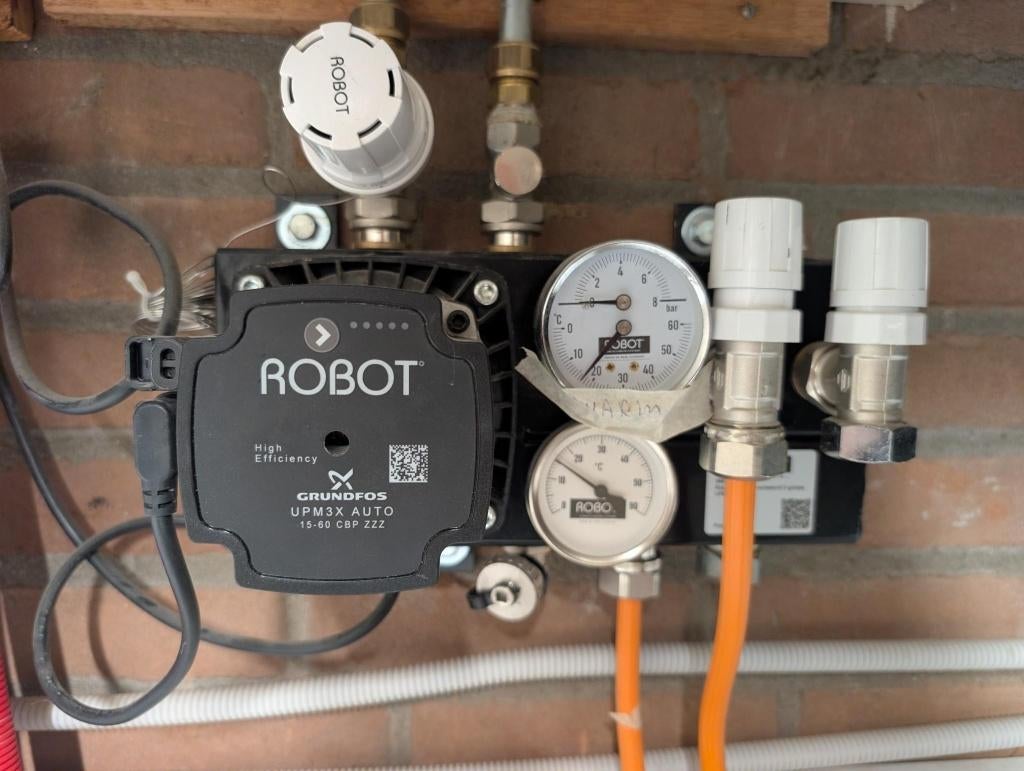 Grundfos UPM3X, Doe-het-zelf en Verbouw, Ophalen, Minder dan 30 cm, Cv-ketel of Combi-ketel, Minder dan 60 cm