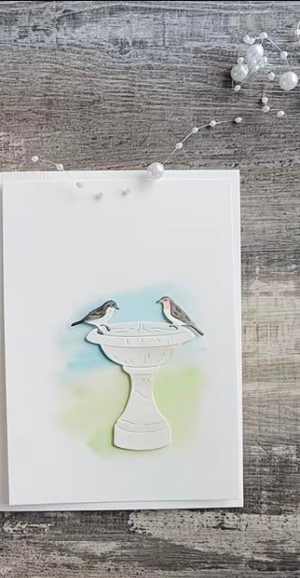 Snijmallen: vogels en fontein NIEUW!, Ophalen of Verzenden, Nieuw, Overige thema's, Pons of Mal