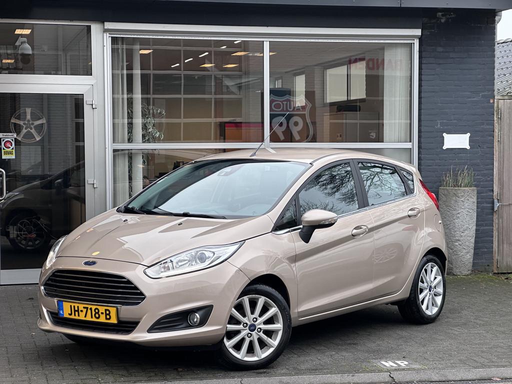 Ford Fiesta 1.0 EcoBoost Titanium CLIMA / CRUISE / NAVI / BL, Voorwielaandrijving, Euro 6, Bruin, 23 km/l