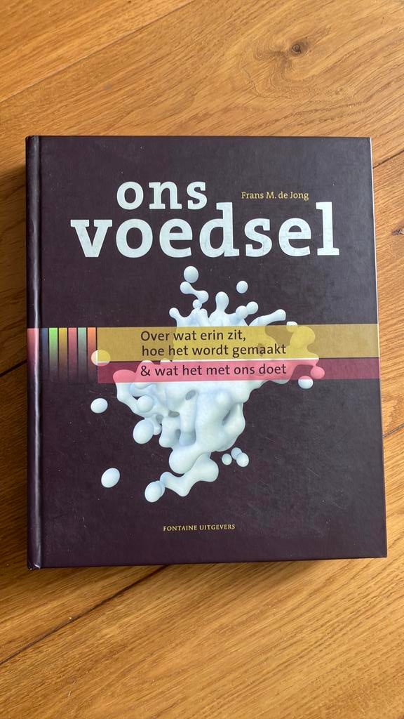 Frans M. de Jong - Ons voedsel, Ophalen of Verzenden, Zo goed als nieuw, Frans M. de Jong