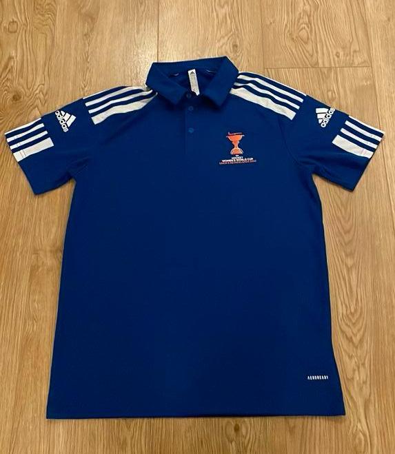 Hockey world cup polo adidas Maat M heren, Ophalen of Verzenden, Nieuw, Kleding