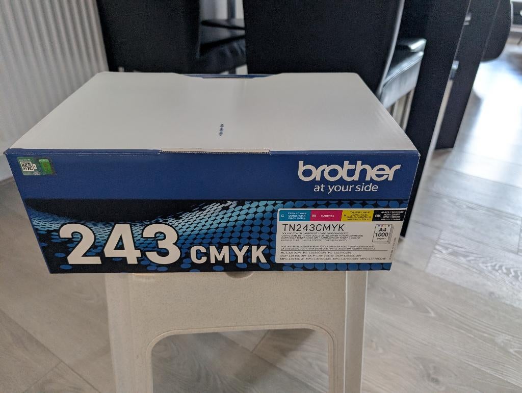 Brother Toner TN-243 CMYK 4-kleuren, Ophalen of Verzenden, Nieuw, Toner, Brother