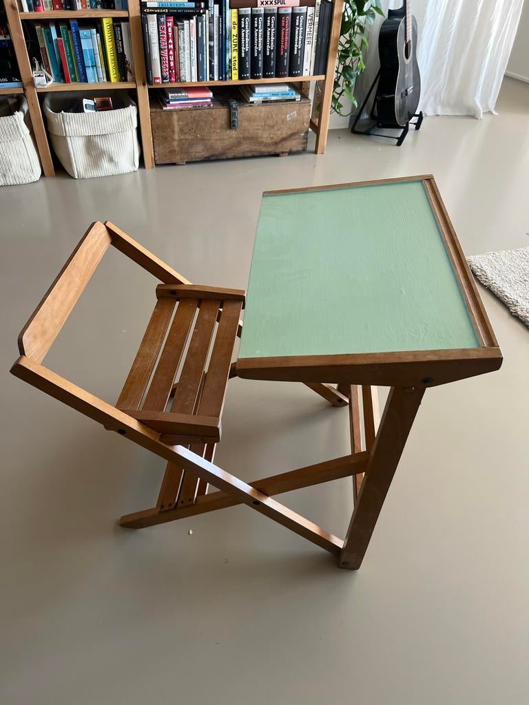 School klaptafeltje voor kinderen, Ophalen of Verzenden, Gebruikt, Tafel(s)