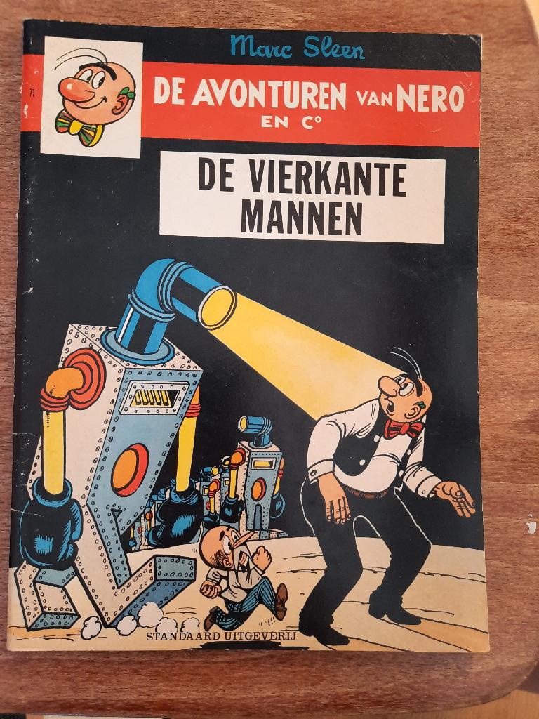 de avonturen van Nero en Co, de vierkante mannen, Boeken, Eén stripboek, Ophalen of Verzenden, Gelezen