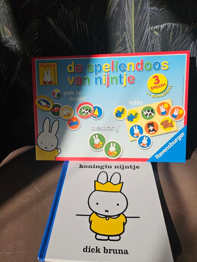 Nijntje spellendoos en leesboekje, Ophalen of Verzenden, Gebruikt, Taal en Lezen