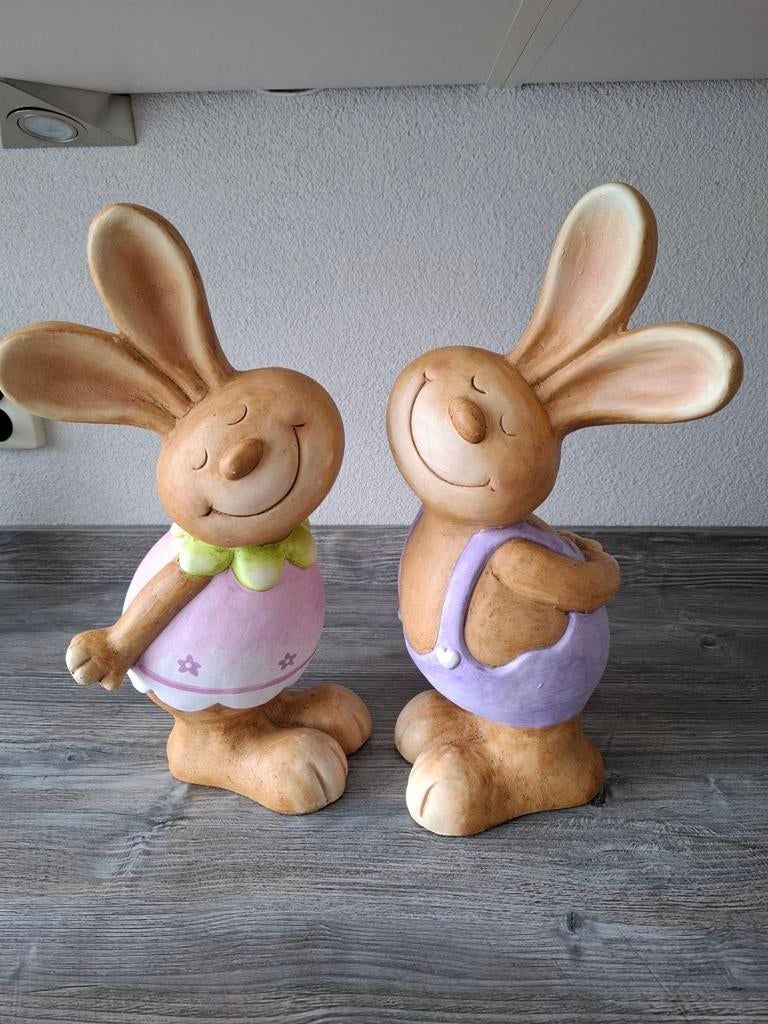 2 blije haas beelden, Ophalen