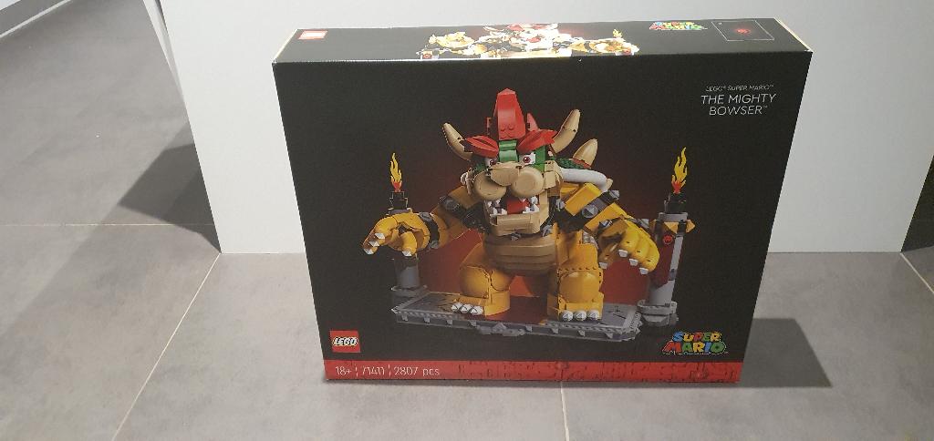 Lego 71411 Super Mario The Mighty Bowser, nieuw en sealed, Ophalen of Verzenden, Nieuw, Complete set, Lego