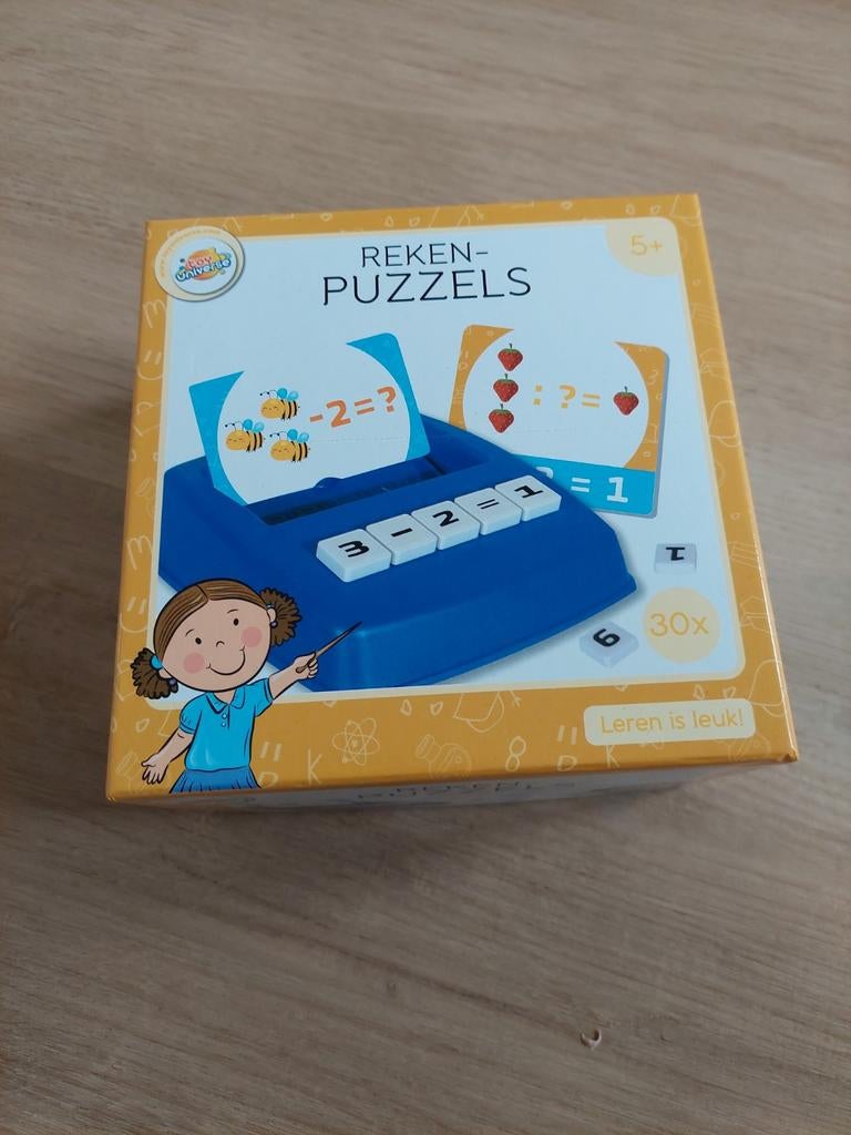 Rekenpuzzels - Leren is leuk!, Kinderen en Baby's, Speelgoed | Educatief en Creatief, Ophalen of Verzenden, Zo goed als nieuw