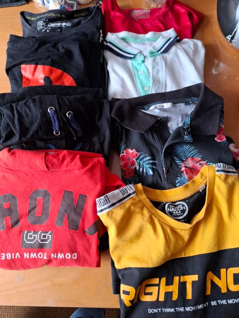 Jongenskleding pakket - diverse shirts en maten, Ophalen of Verzenden, Gebruikt