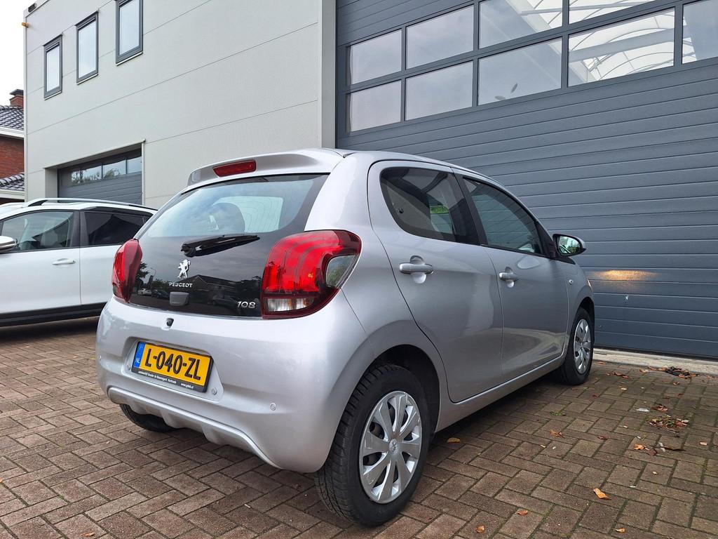 Peugeot 108 | 1.0 VTi Active TOP! | Automaat | Airco | Bluet, Gebruikt, Euro 6, 4 stoelen, Leder en Stof