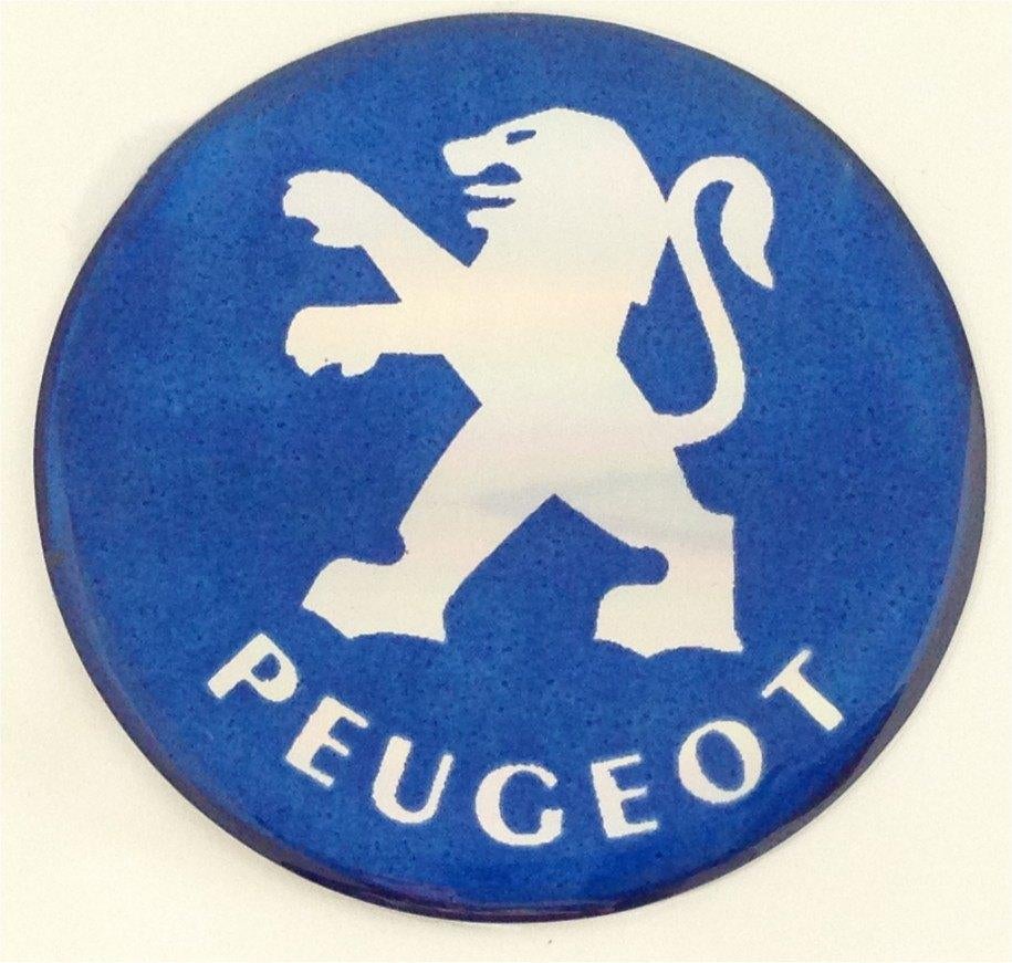 Peugeot 3D doming sticker, Auto diversen, Ophalen of Verzenden