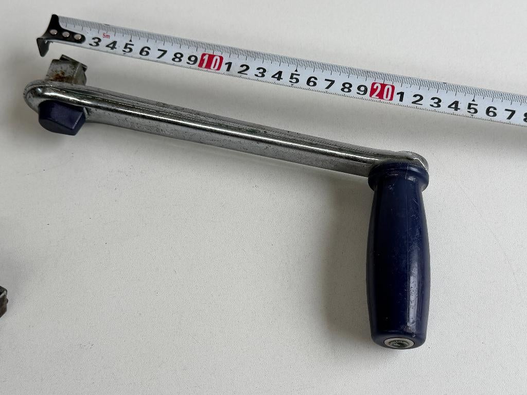 Barton lierhendel met lock 23 cm, Ophalen of Verzenden, Gebruikt, Lijn of Blok