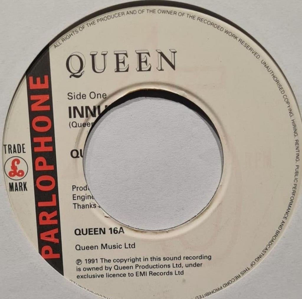 QUEEN - INUENDO, Cd's en Dvd's, Vinyl Singles, Ophalen of Verzenden, Gebruikt