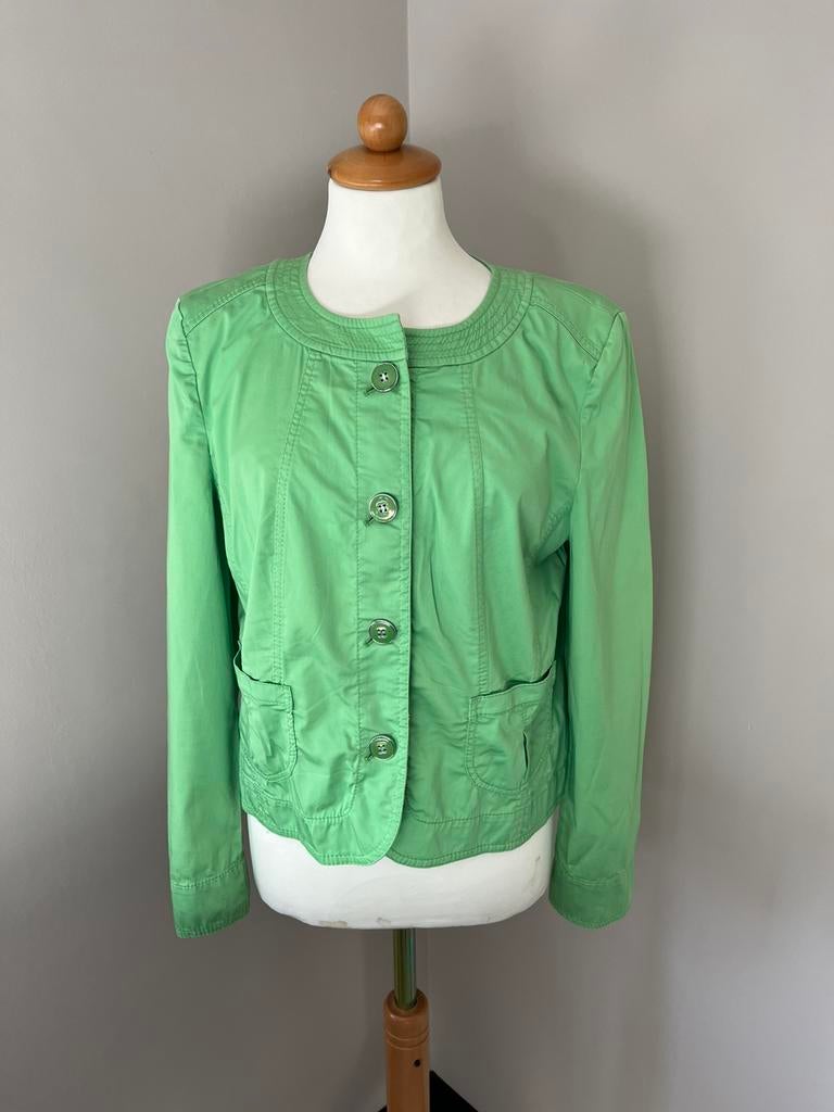Gerry Weber kort jasje appelgroen 40, Maat 38/40 (M), Ophalen of Verzenden, Zo goed als nieuw, Jasje