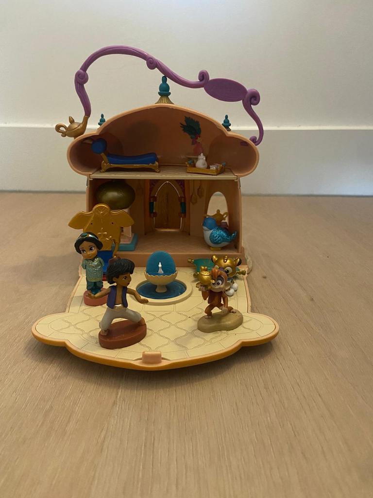 Disney speelhuisje Aladin, Ophalen of Verzenden, Overige figuren, Zo goed als nieuw, Beeldje of Figuurtje