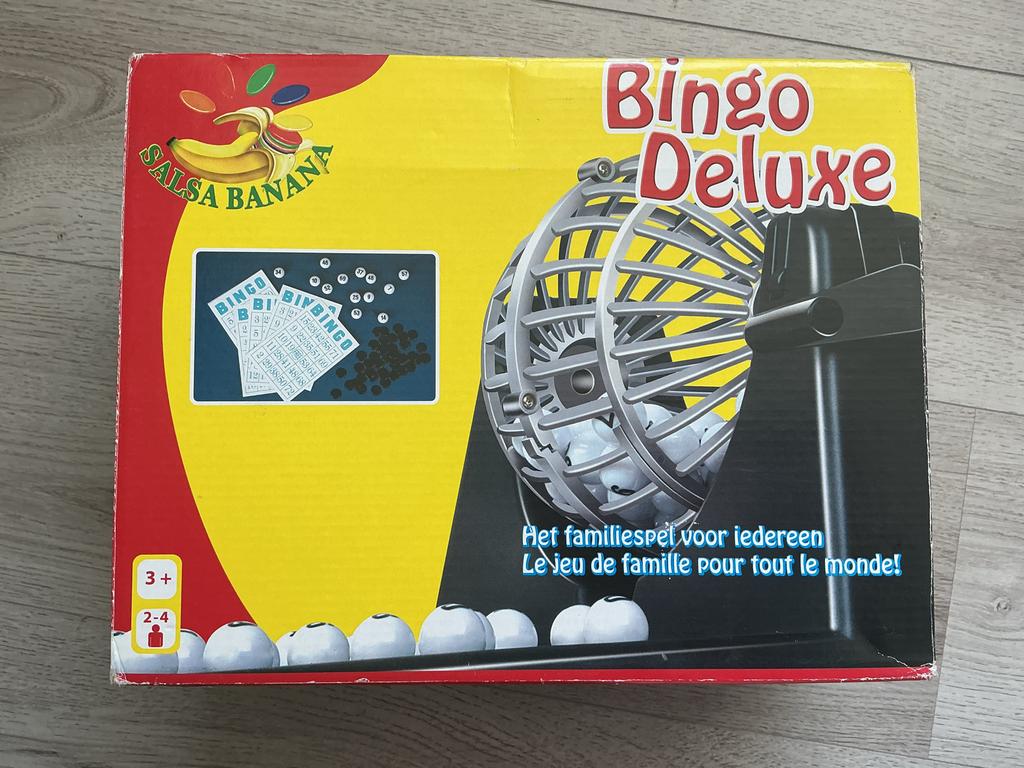 Bingo Deluxe - Het familiespel voor iedereen, Hobby en Vrije tijd, Gezelschapsspellen | Bordspellen, Gebruikt, Drie of vier spelers