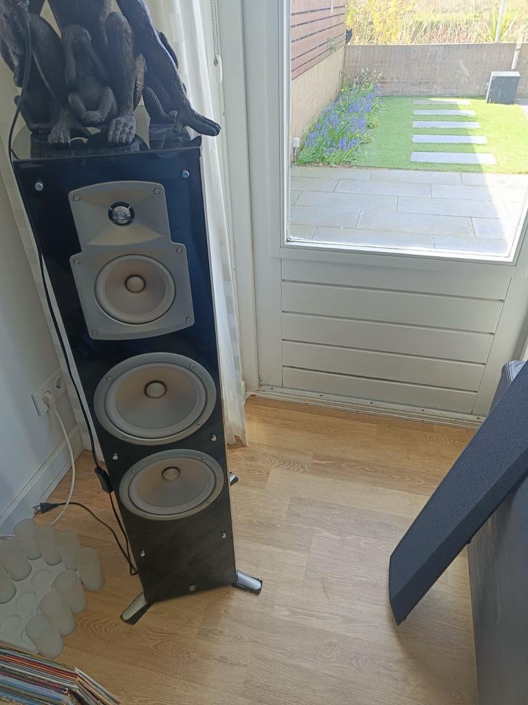 Yamaha NS-777 Vloerstaanders - Zwart Pianolak, Ophalen