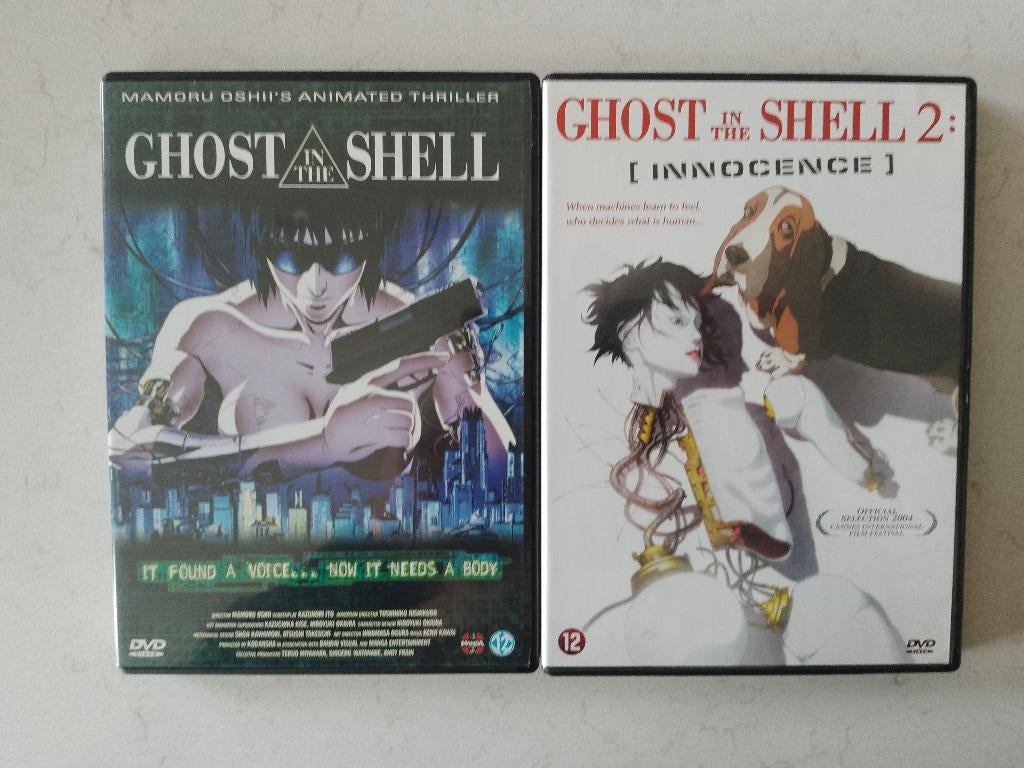 Ghost in the shell 1+2, Tekenfilm, Anime (Japans), Ophalen of Verzenden, Zo goed als nieuw