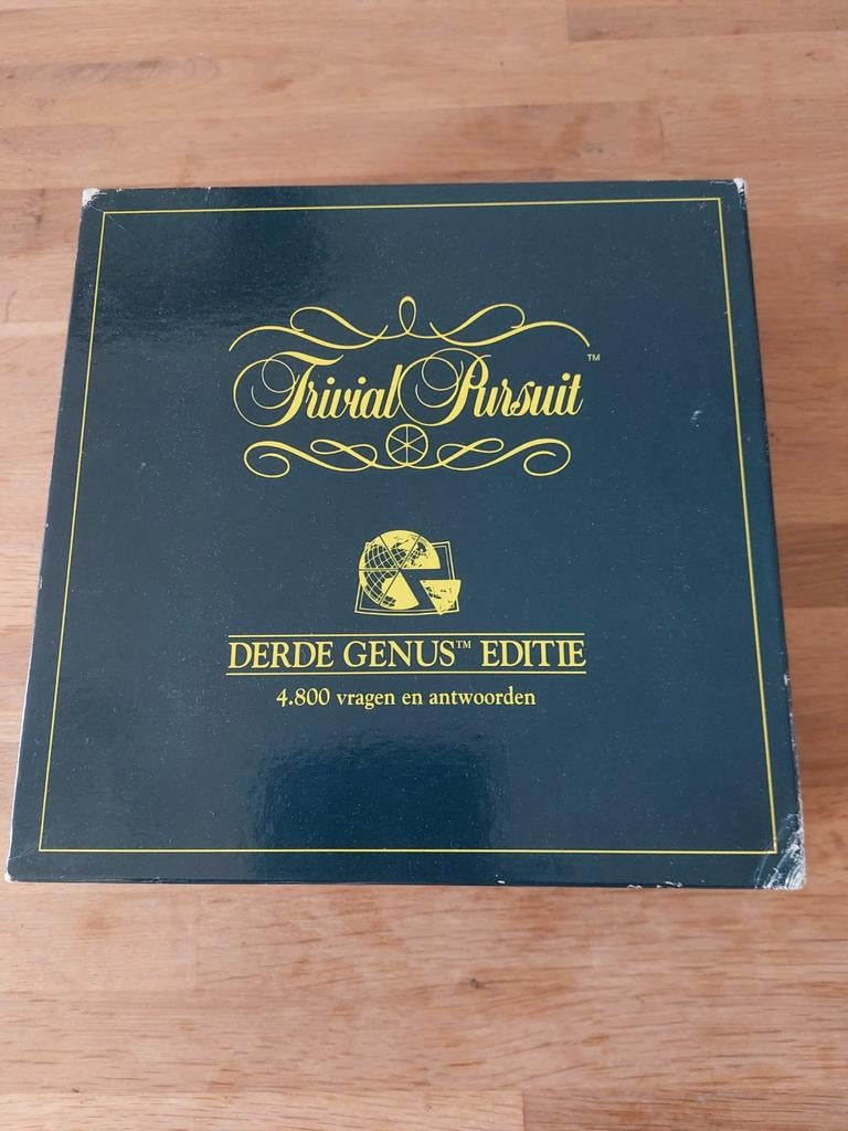 Trivial Pursuit - Derde Genus Editie, Vijf spelers of meer, Ophalen of Verzenden, Gebruikt, Parker Brothers