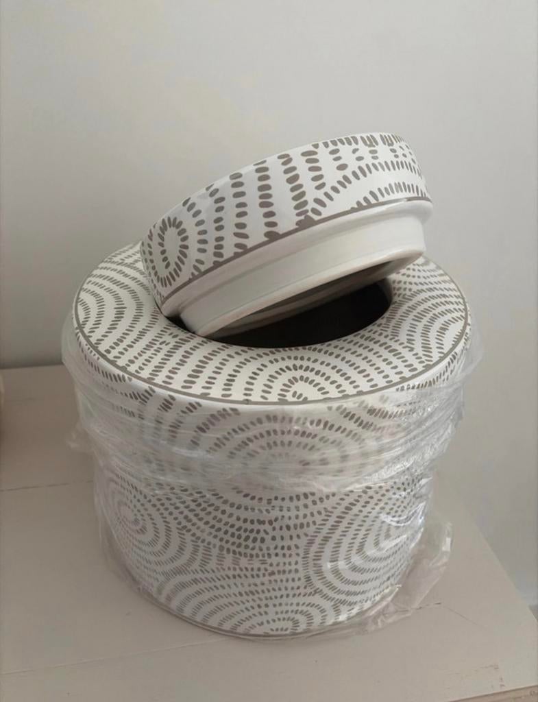 Riviera Maison Blois Ginger Pot M - Nieuw, Overige kleuren, 50 tot 75 cm, Aardewerk of Porselein, Nieuw