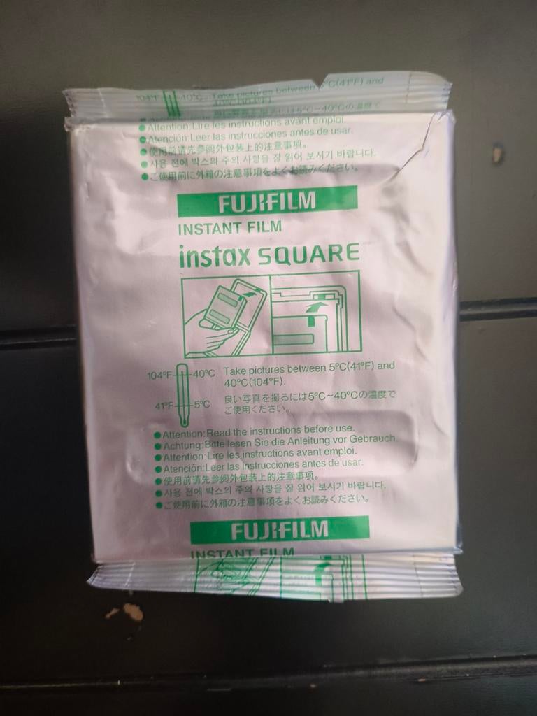 Instax square film pack, Ophalen of Verzenden, Nieuw