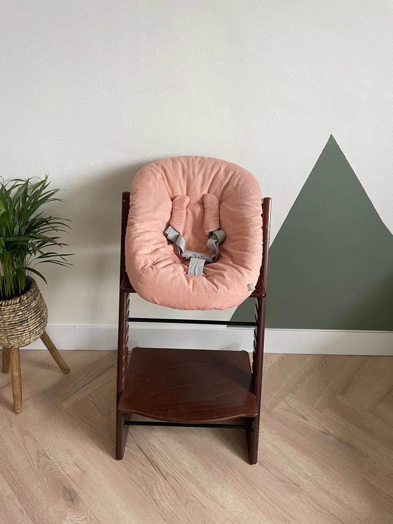 Stokke newborn set new born roze 2 standen nieuw model!, Ophalen of Verzenden, Zo goed als nieuw, Overige typen, Gordel(s)