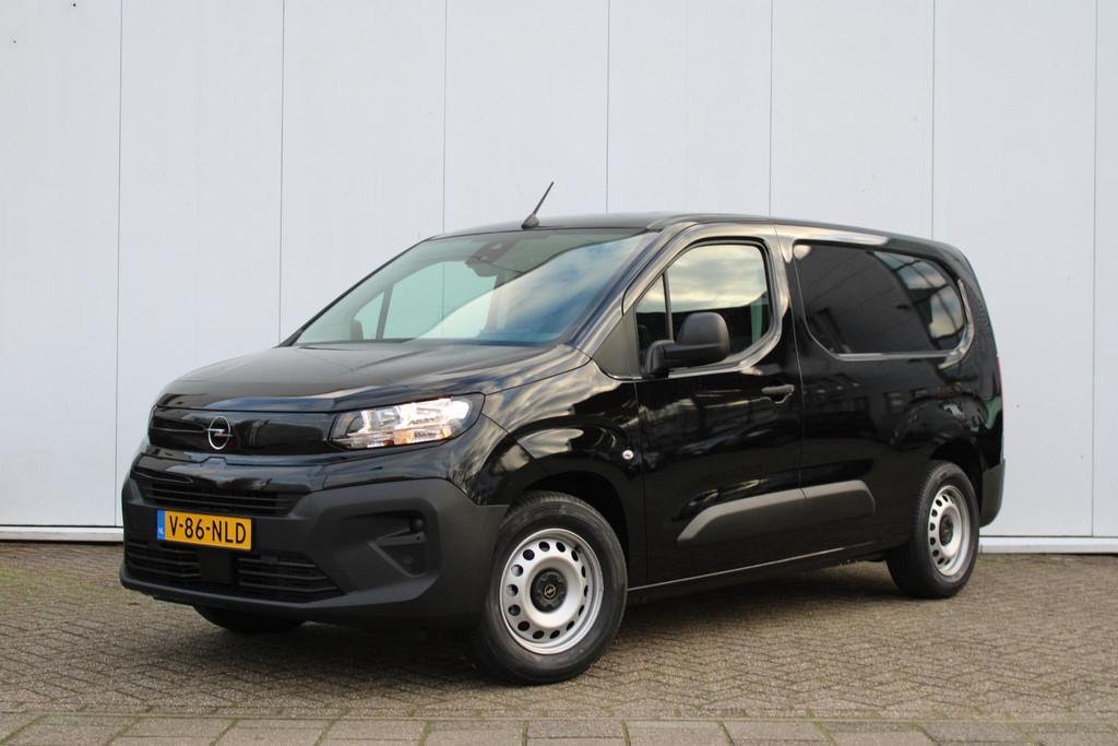 Opel Combo Electric 136 pk L2 50kWh Parkeercamera / Carplay, Auto's, 1716 kg, 750 kg, Parkeersensor, Zwart