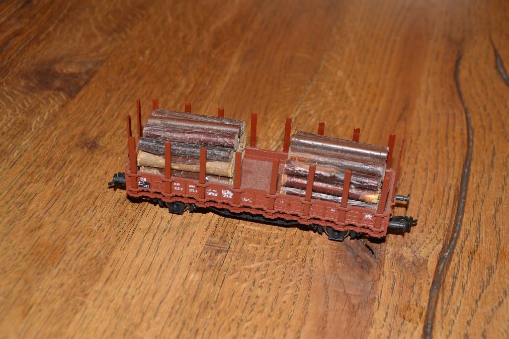 Roco H0 houtwagon - in prima staat/ in doosje, Gelijkstroom of Wisselstroom, Wagon, Ophalen of Verzenden, Zo goed als nieuw