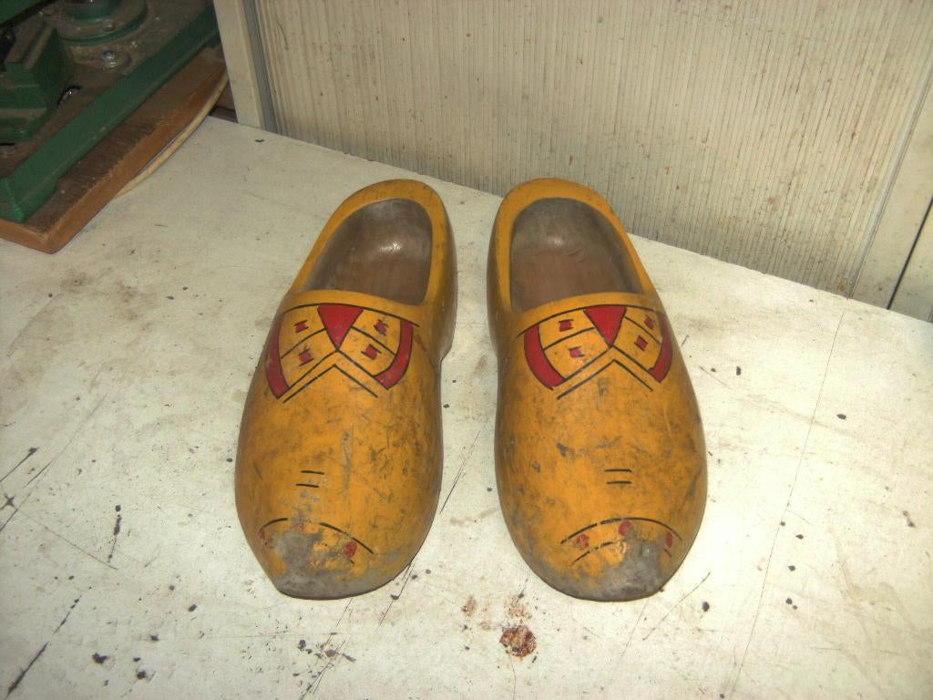 Houten klompen, Ophalen, Gebruikt