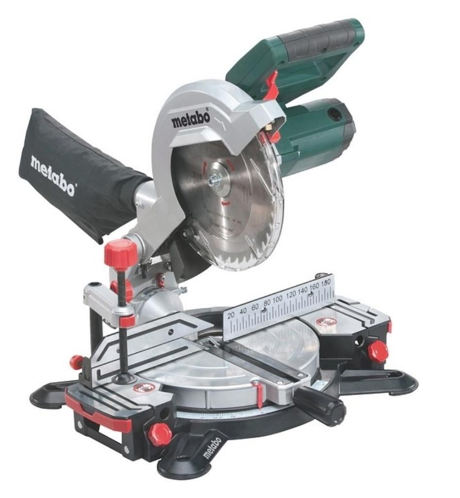 Metabo Afkortzaag KS 216 M, Ophalen, 70 mm of meer, Nieuw, 600 tot 1200 watt