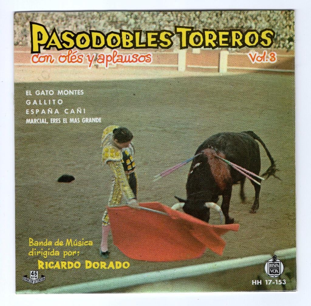 Single: Pasodobles Toreros, Ophalen, Gebruikt, Pop