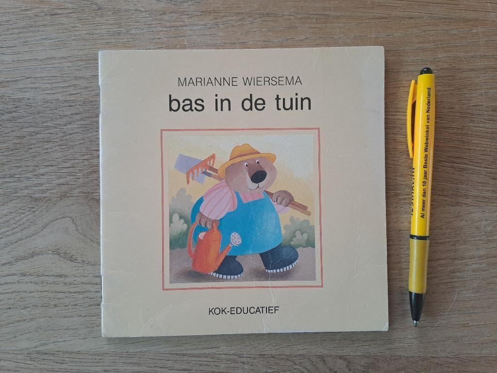 BAS IN DE TUIN. MARIANNE WIERSMA. KOK. EDUCATIEF., Gelezen, Marianne Wiersma, Fictie algemeen, Jongen of Meisje