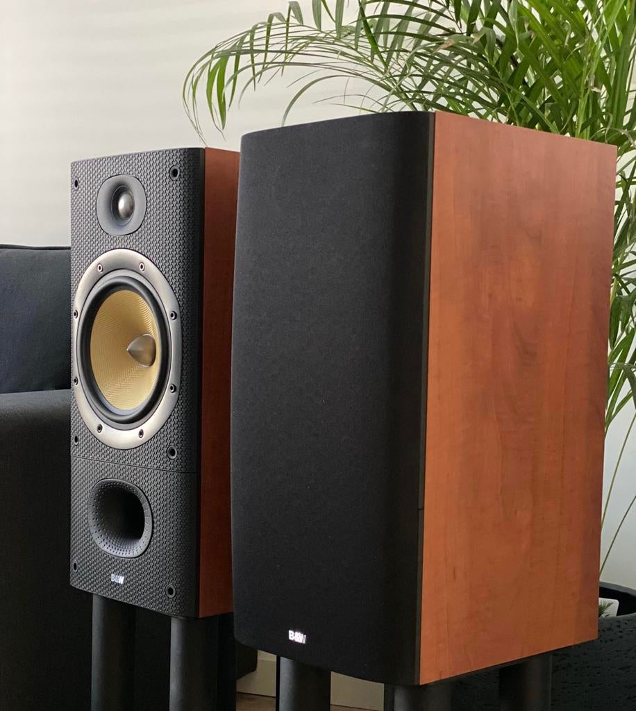 B&W DM 602 S3 Luidsprekers, Ophalen of Verzenden, Zo goed als nieuw, Front, Rear of Stereo speakers, Bowers & Wilkins (B&W)