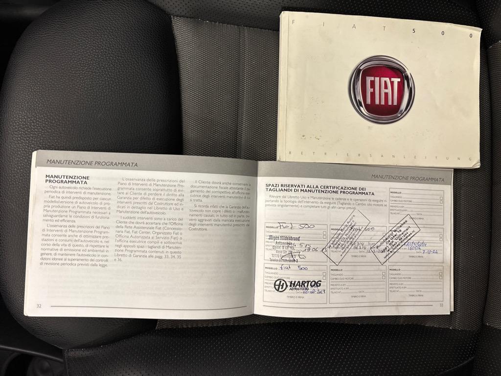 FIAT 500 1.2 Lounge Airco Garage Onderhouden, Euro 5, Gebruikt, 4 cilinders, 840 kg