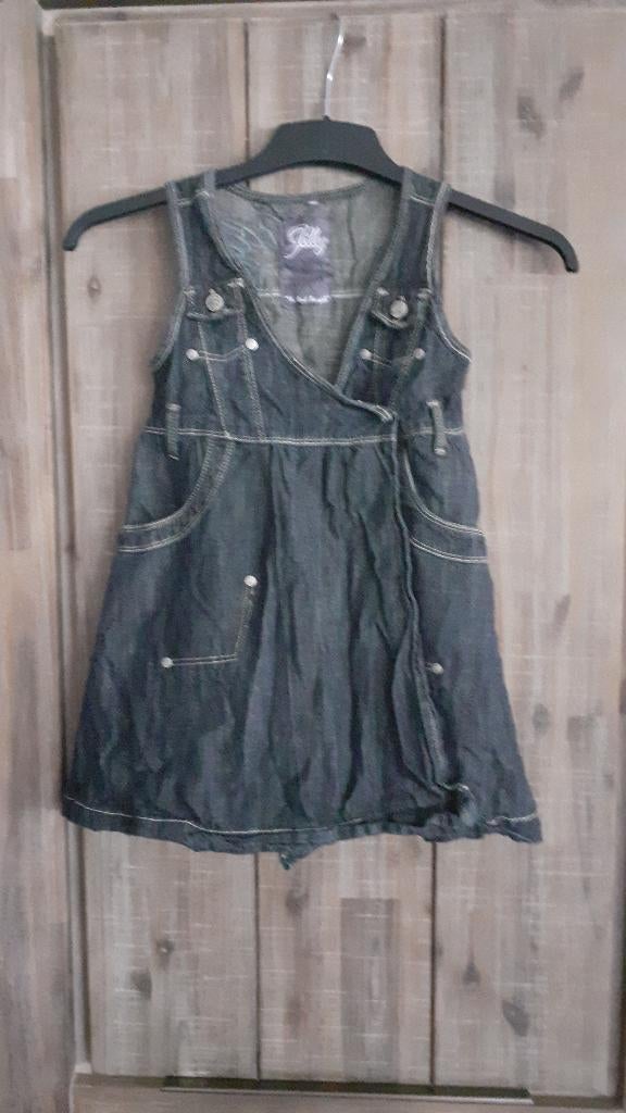 Spijker Jurkje / Overgooier maat 122, Kinderen en Baby's, Kinderkleding | Maat 122, Meisje, Jilly, Ophalen of Verzenden, Zo goed als nieuw