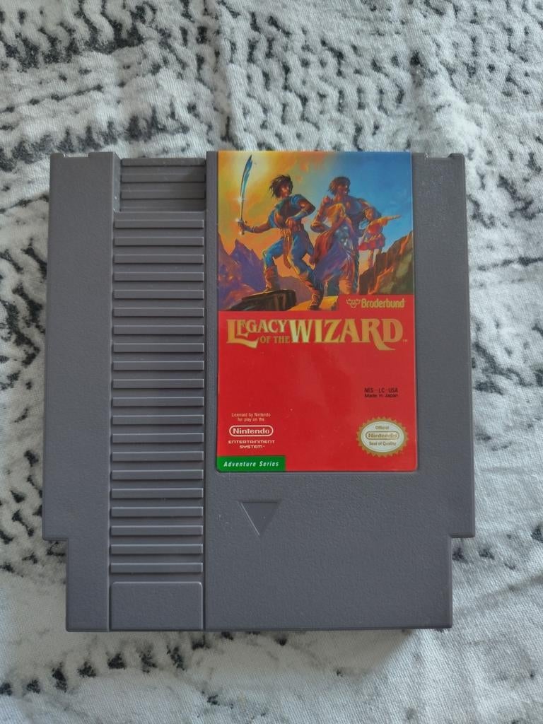 Legacy of the wizard voor de Nintendo Nes NTSC, 1 speler, Ophalen of Verzenden, Gebruikt, Avontuur en Actie