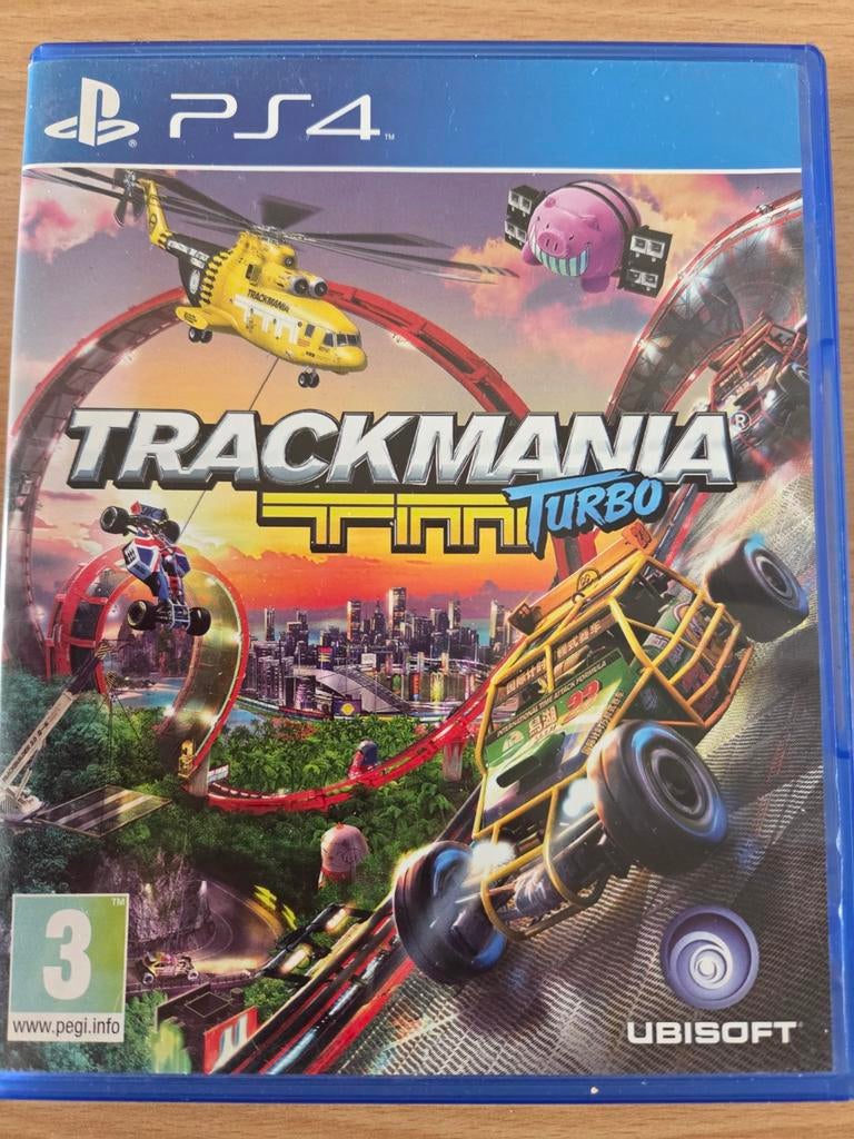 PS 4 game: Trackmania Turbo, Spelcomputers en Games, 1 speler, Racen en Vliegen, Ophalen of Verzenden, Zo goed als nieuw