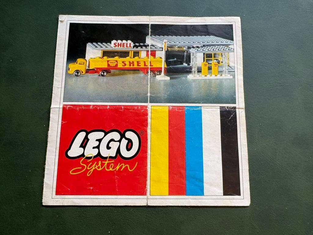 Lego Shell instructie boekje 325, Lego, Lego, Verzenden, Zo goed als nieuw