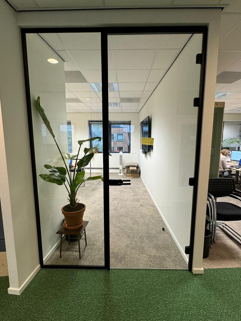 Glaswanden/sysyeemwanden/scheidingswanden., Ophalen of Verzenden, Zo goed als nieuw, 160 cm of meer