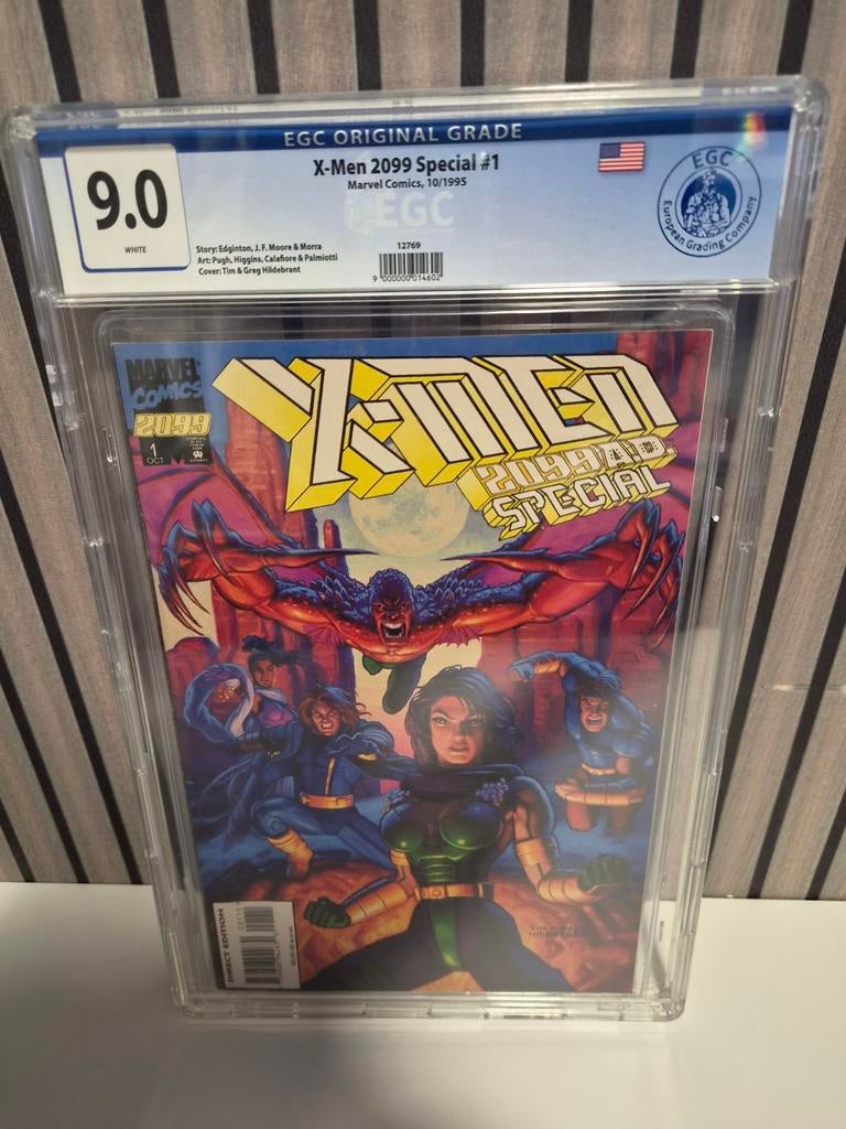 Koopje - X-Men 2099 Special #1 Marvel Comics 1995 CGC 9.0, Boeken, Strips | Comics, Eén comic, Amerika, Edginton, J.F. Moore & Morra