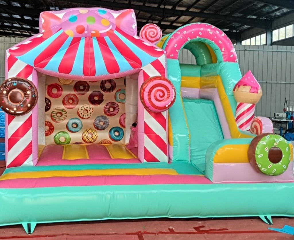 Springkussen huren te huur vanaf 50 euro, Ophalen, Zo goed als nieuw, Overige