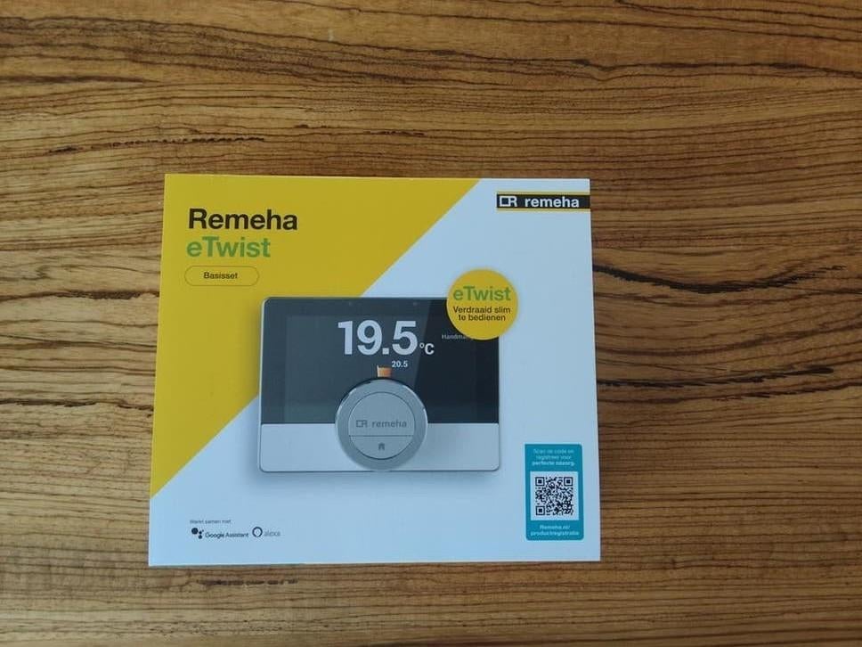 Remeha eTwist Basisset thermostaat nieuw ongeopende doos, Ophalen of Verzenden