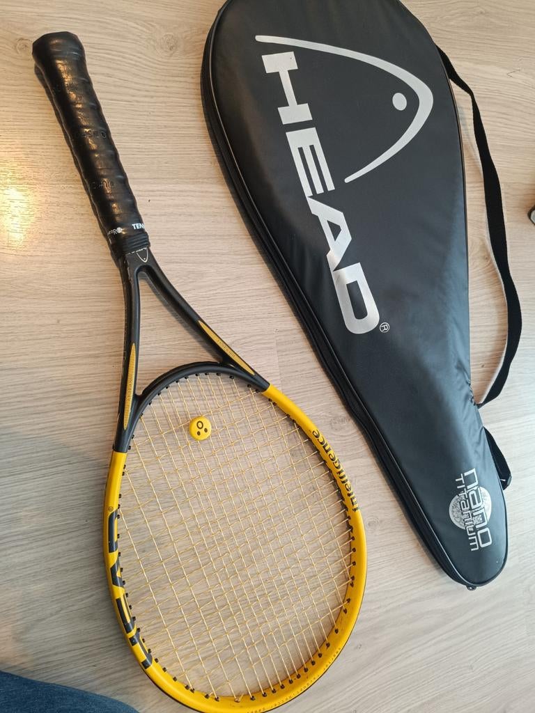 Head intelligence junior tennisracket met nieuwe grip l2, L2, Gebruikt, Ophalen of Verzenden, Head