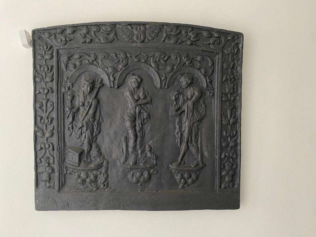 Openhaardplaat, Ophalen, Zo goed als nieuw