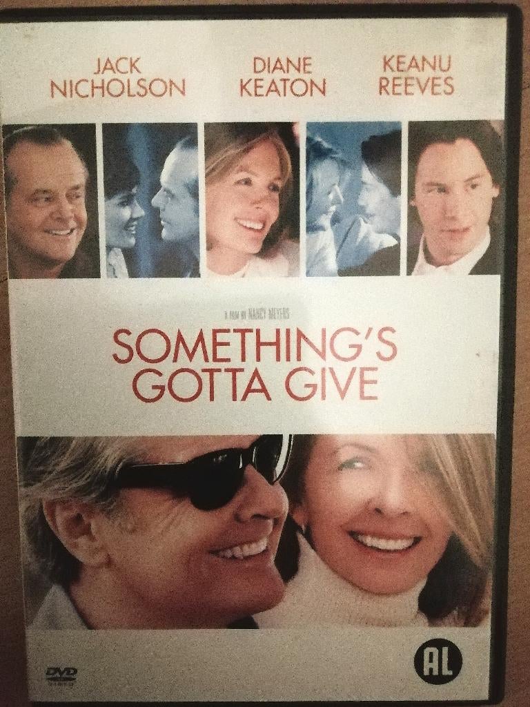 something gotta give ( jack nicholson en keanu reeves ), Cd's en Dvd's, Dvd's | Overige Dvd's, Zo goed als nieuw, Alle leeftijden